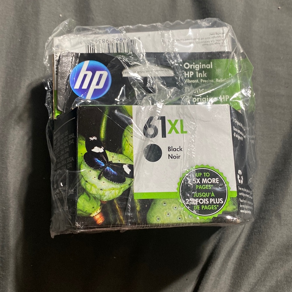 HP black 61XL